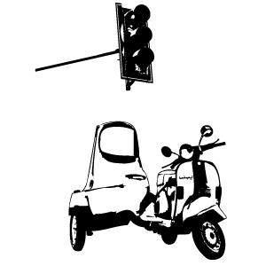 Italian scooter